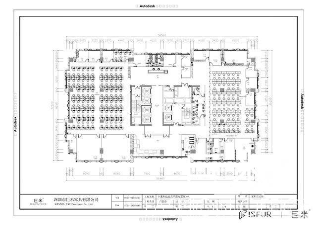 龙8办公家具案例：丰巢科技项目设计图